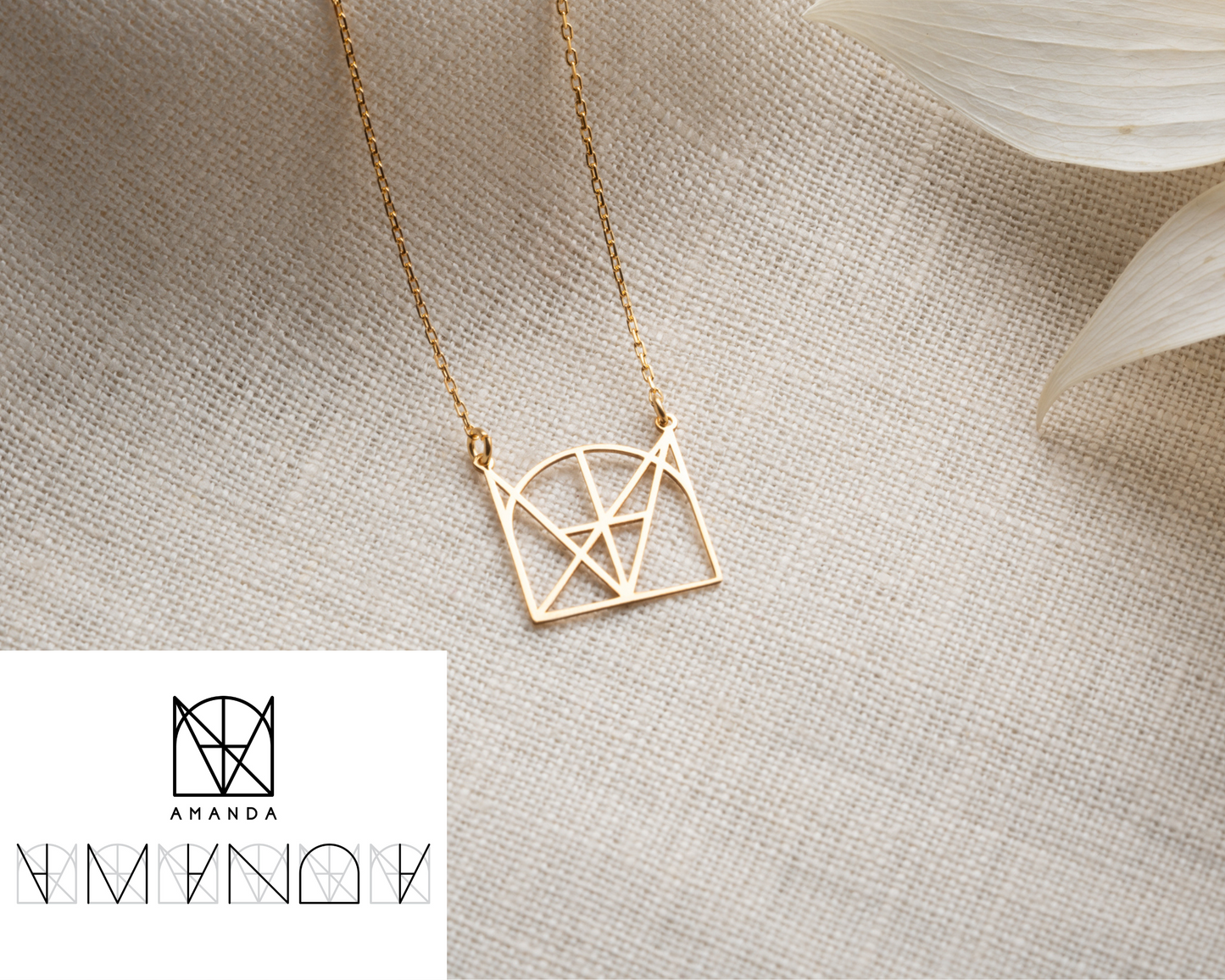 Unique Name Logo Necklace