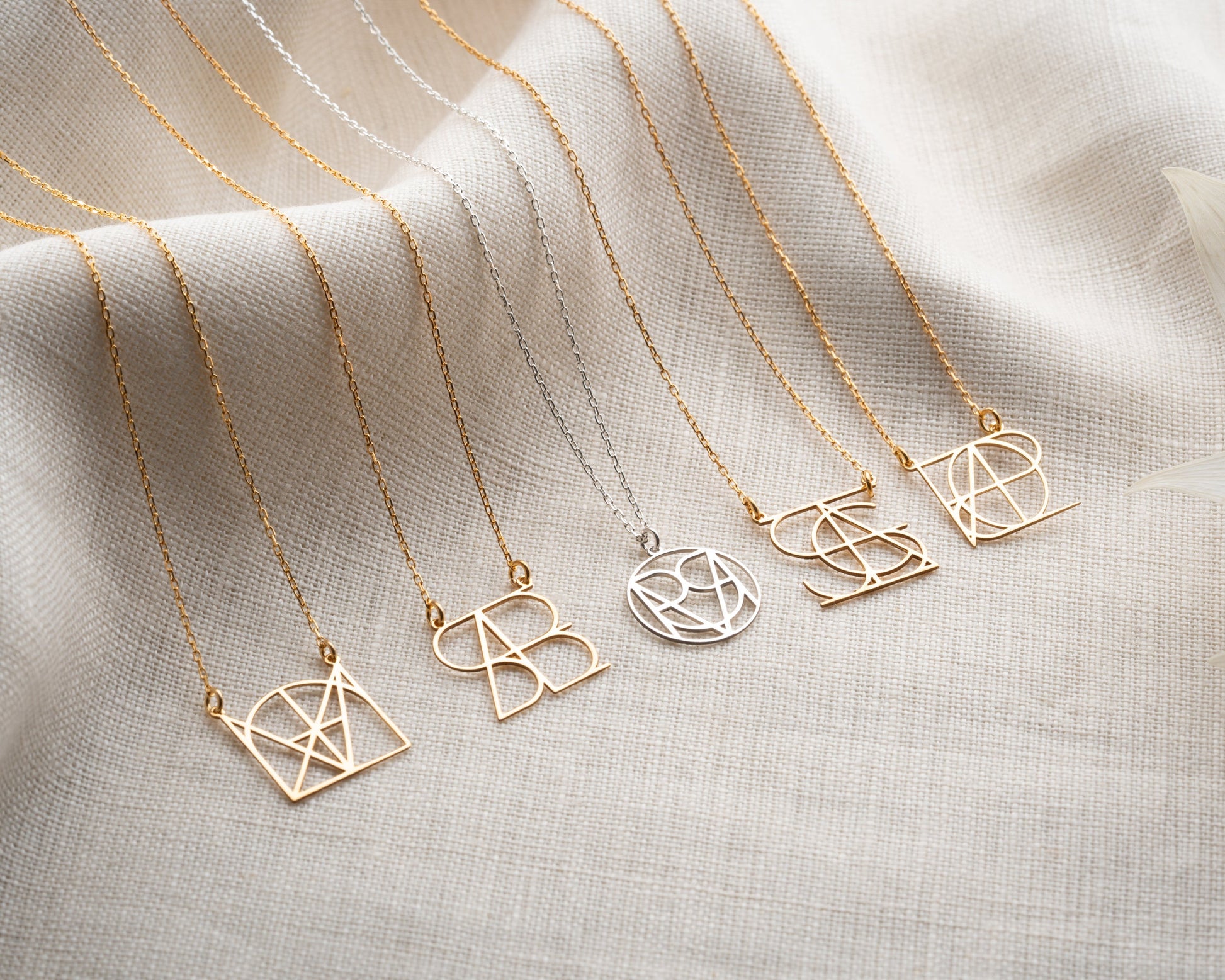 Monogram Name Necklace